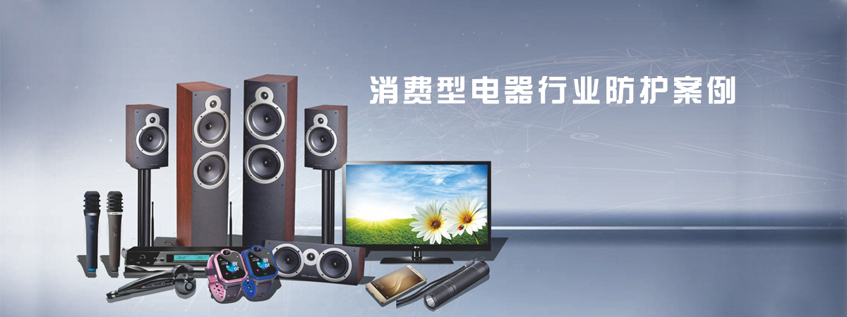 应用消费型个人电器行业防护方案