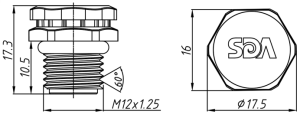 SD-M12*1.25-10透气阀（螺纹式）