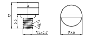 SD-M5X0.8-6.5-Y透气阀（螺纹式）