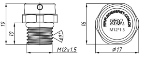 SD-M12X1.5-10-P2透气阀（螺纹式）